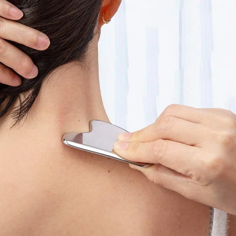 แผ่นขูดกัวซาสแตนเลส 1 ชิ้น เคร - Spa Y Wellness บทวิจารณ์และราคา