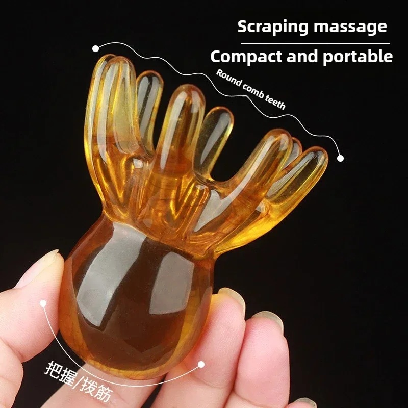 หวีนวดศีรษะรูปปลาหมึกเรซิน สำห - Spa Y Wellness บทวิจารณ์และราคา