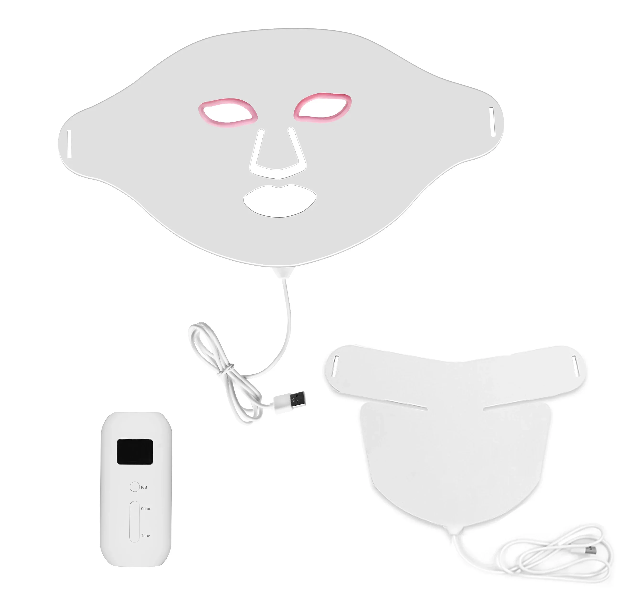 หน้ากากซิลิโคน LED บำบัดแสงสีแ - Face Mask Silicone บทวิจารณ์และราคา