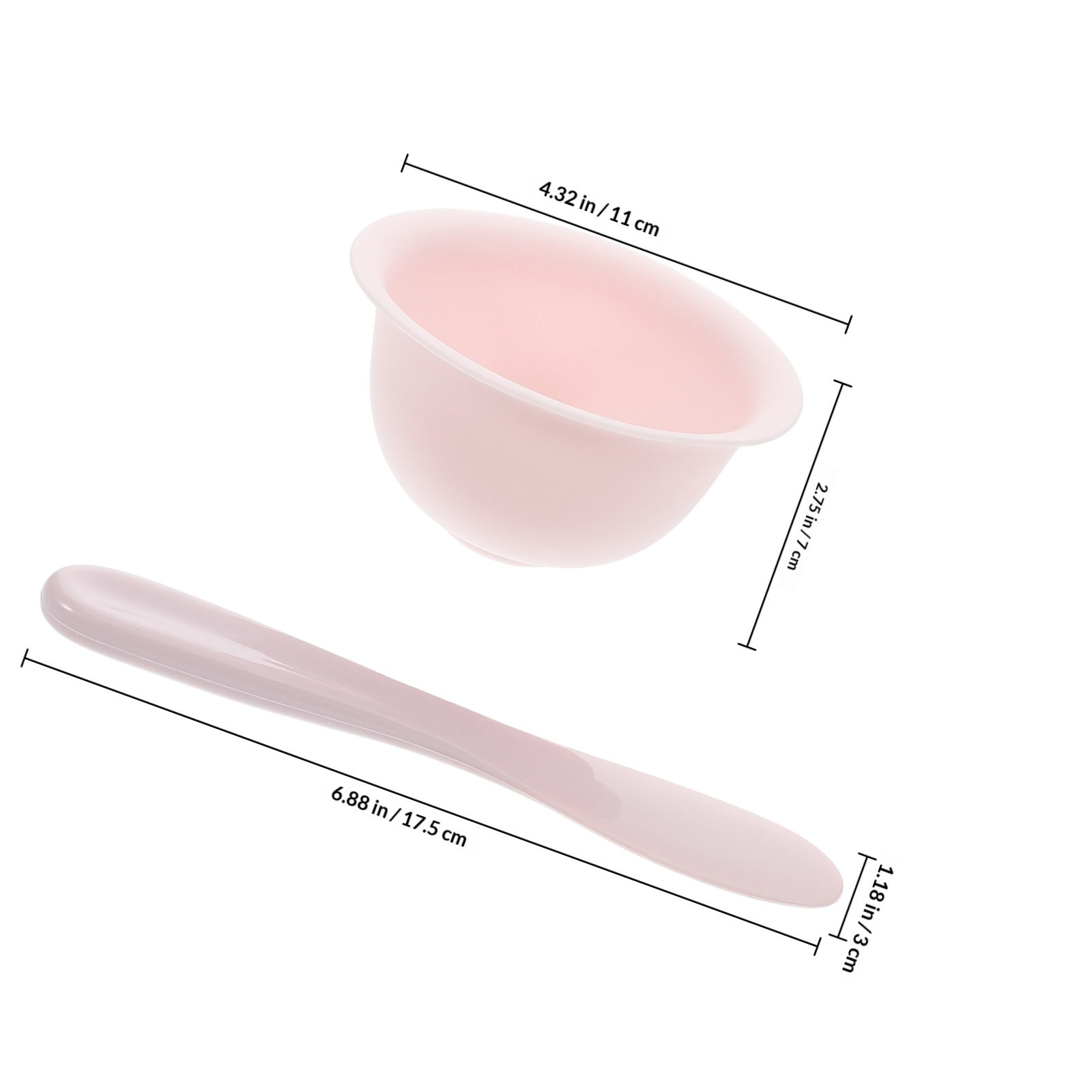 ชุดชามและไม้พายซิลิโคนสำหรับมา - Face Mask Silicone บทวิจารณ์และราคา