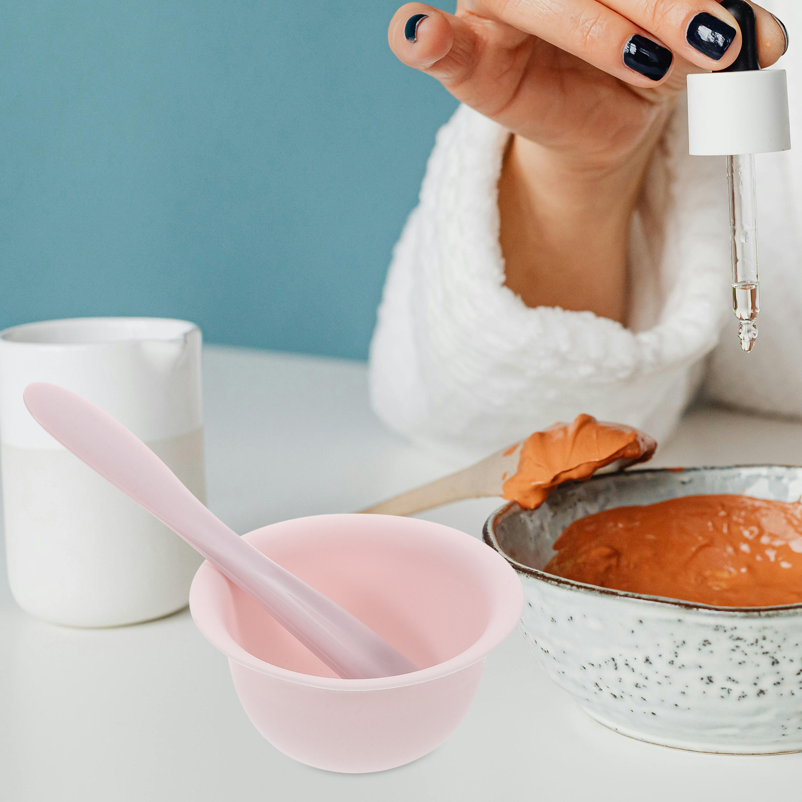 ชุดชามและไม้พายซิลิโคนสำหรับมา - Face Mask Silicone บทวิจารณ์และราคา