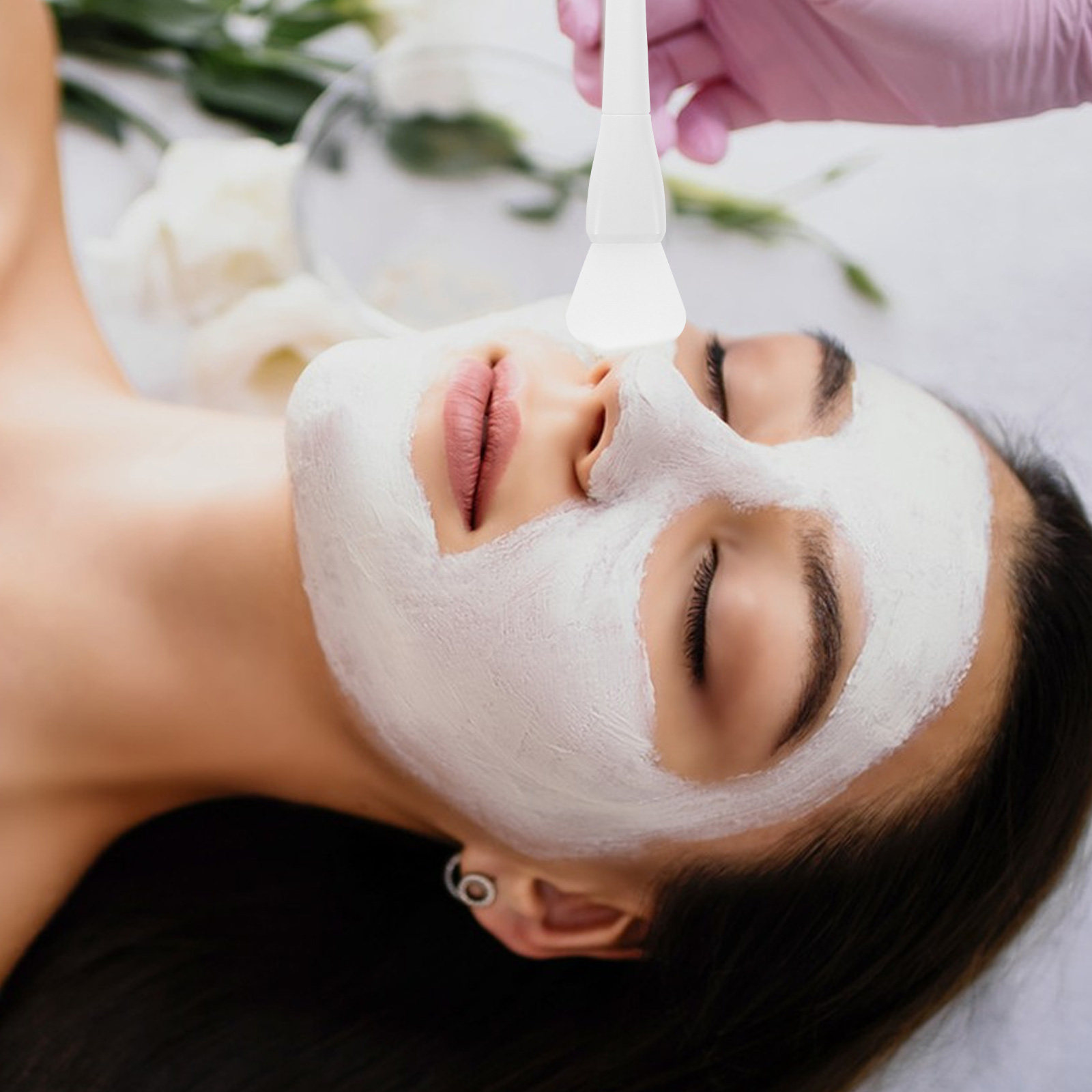 แปรงซิลิโคนสองด้านสำหรับมาส์กห - Face Mask Silicone บทวิจารณ์และราคา