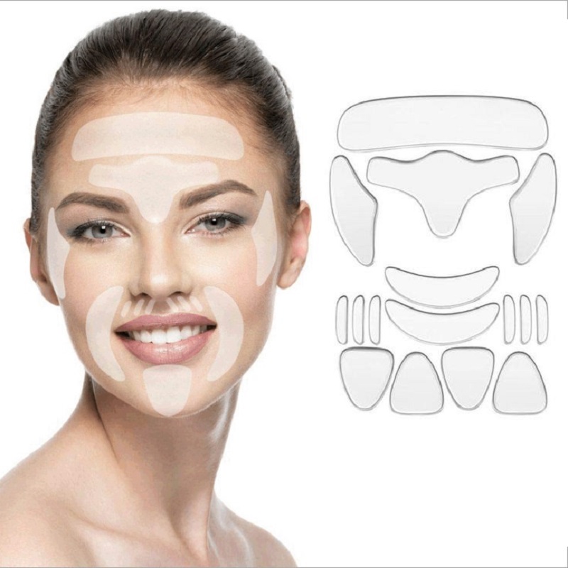 แผ่นซิลิโคนลดริ้วรอยแบบใช้ซ้ำไ - Face Mask Silicone บทวิจารณ์และราคา